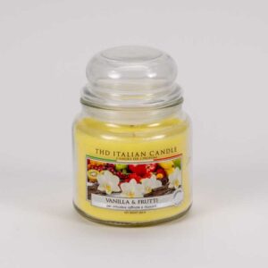 Kerze im Glas PREMIUM Vanille & Frucht 420 g